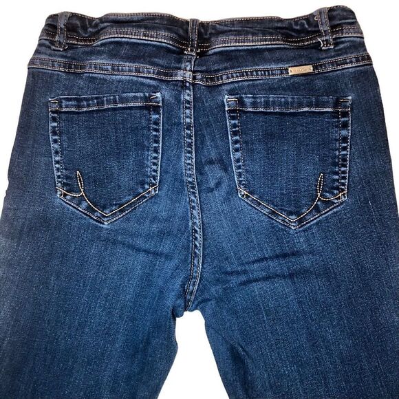 INC International Concepts Skinny Leg Regular Fit Jeans in Blue Wash Women’s 8P - Picture 6 of 12